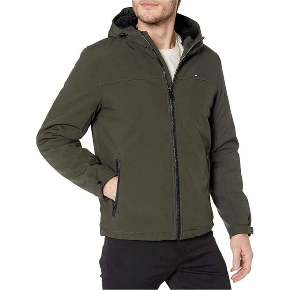 Tommy Hilfiger Mens Logo Anorak Jacket, NWT